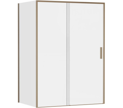 Душевой уголок Aquanet Pleasure Evo 140x90 AE65-140x90-GBT профиль золото-никель браш, прозрачное стекло_ 