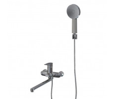 Смеситель для ванны Knotlor KN-13, хром