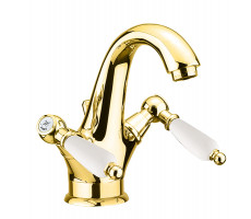 Смеситель для раковины Fiore COLONIALE 02OO0623, золото