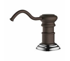 Дозатор для жидкого мыла, OMOIKIRI OM-01, размер 68*114*318, цвет дозатора-темный шоколад 4995014 