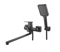 Смеситель для ванны Shevanik S9922H, черный