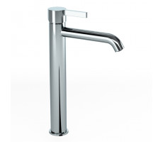 Смеситель для раковины PAINI Brera без донного клапана, высокий, хром (CR) 74CR205OLL Смеситель для раковины PAINI Brera без донного клапана, высокий, хром (CR) 74CR205OLL