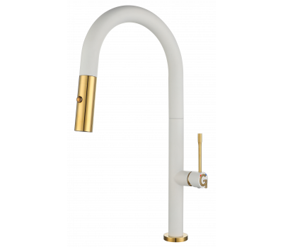 Смеситель для кухни Rivelato Asti U-обр. с выдвижной лейкой D-35ммoro 3972500 brina oro Смеситель для кухни Rivelato Asti U-обр. с выдвижной лейкой D-35ммoro 3972500 brina oro