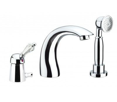 Смеситель на борт ванны Fiore IMPERIAL-SKY  (SWAROVSKI®) 82CR5105, хром