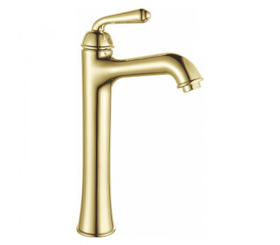 Смеситель для раковины высокий Rose R02E R0211E, золото