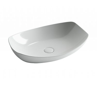 Умывальник чаша накладная овальная Element 560*400*155мм Ceramica Nova CN5016 Белый 