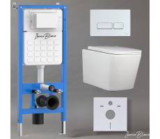 Комплект 3в1 IBERICA BLANCA инсталляция SILENCIO, унитаз TOLEDO ALTO белый, кнопка смыва ESTI-R белый глянцевый (IB001.TLA.234.211) Комплект 3в1 IBERICA BLANCA инсталляция SILENCIO, унитаз TOLEDO ALTO белый, кнопка смыва ESTI-R белый глянцевый (IB001.TLA.234.211)