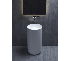 Раковина напольная 45х45см Salini ARMONIA 201 130111SM белый матовый, S-Stone, слив в пол Раковина напольная 45х45см Salini ARMONIA 201 130111SM белый матовый, S-Stone, слив в пол