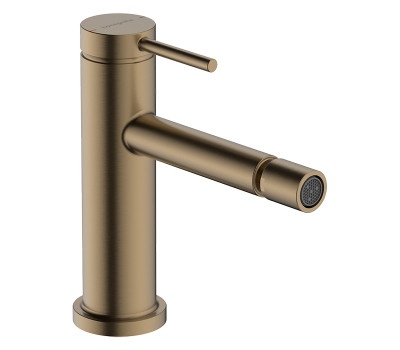 Смеситель для биде Hansgrohe Tecturis S 73201140 шлифованная бронза 