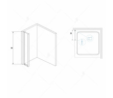 Боковая панель RGW Z-41 03064130-11 Хром Боковая панель RGW Z-41 03064130-11 Хром
