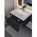 Тумба под раковину 65 см, Uperwood Parma Premium, черная 3930205461 