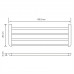 Полка WasserKRAFT Kammel K-8300 8311 Хром 