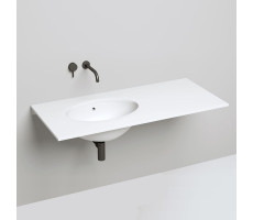 Раковина врезная снизу 55х38 Salini Marea 1101209M S-stone Белый матовый Раковина врезная снизу 55х38 Salini Marea 1101209M S-stone Белый матовый