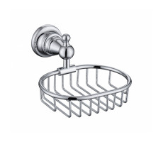 Мыльница металл KAISER хром латунь KH-2204 хром 