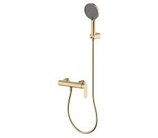 Смеситель для душа AQUAme Monza AQM6313BG Золото шлифованное 