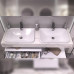 Столешница Velvex Unit 140, белый мрамор st.UNI.140-630  