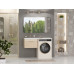 Тумба под раковину Brevita Enfida 60 под стиральную машину подвесная (бежевая) с раковиной Эстет Даллас 120 правая УТ000016088 Тумба под раковину Brevita Enfida 60 под стиральную машину подвесная (бежевая) с раковиной Эстет Даллас 120 правая УТ000016088