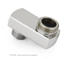 Эксцентрик Сунержа G 1/2" НР х G 3/4" НР смещение 32 мм цвет-золото 03-1507-0007 