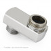 Эксцентрик Сунержа G 1/2" НР х G 3/4" НР смещение 32 мм цвет-золото 03-1507-0007 