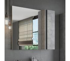 Зеркало-шкаф Comforty Эдинбург-90 бетон светлый 00004147981 