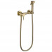 Гигиенический душ со смесителем Grocenberg GB103N-MG, матовое золото 