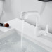 Смеситель для раковины многофункциональный Raffine F291C, белый