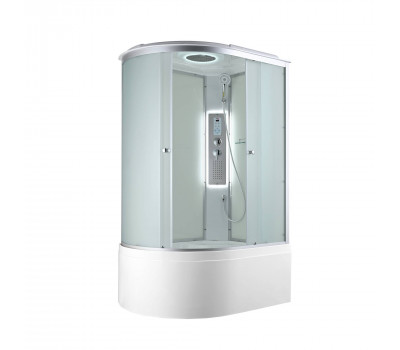 Душевая кабина AvaCan C5012R LED матовый Хром 