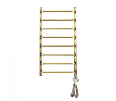 Полотенцесушитель электрический Domoterm Стефано Стефано П8 400x800 АБР ER Античная бронза 