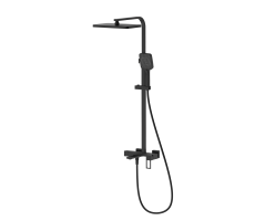 Душевая система со смесителем DQ Dortmund черный DA1713705 Душевая система со смесителем DQ Dortmund черный DA1713705
