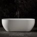 Ванна из искусственного камня ABBER Stein AS9613-1.6 белая матовая 