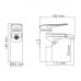 Смеситель для душа WasserKRAFT Lopau 3200 3206 Хром 