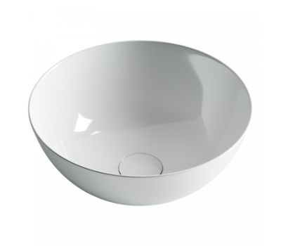 Умывальник чаша накладная круглая  Element 358*358*155мм Ceramica Nova CN6002 Белый 