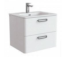 Тумба с раковиной IDDIS Brick 60 подвесная белая BRI60W0i95K  