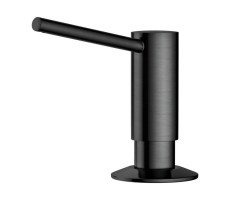 Дозатор для жидкого мыла, OMOIKIRI OM-02, размер 68*122*345, цвет дозатора-вороненая сталь 4995006 