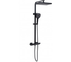 Душевая стойка Allen Brau Infinity 5.21030-31 черный матовый 