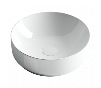 Умывальник чаша накладная круглая Element 355*355*125мм Ceramica Nova CN6005 Белый 