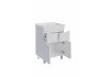 Тумба ASB-Mebel Бари 60-2.2 под умывальник Миранда 60 (9605) белый  Тумба ASB-Mebel Бари 60-2.2 под умывальник Миранда 60 (9605) белый
