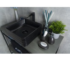 Раковина накладная Gid Bm965 Черный матовый Раковина накладная Gid Bm965 Черный матовый