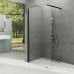Душевая перегородка Ravak Walk-In Wall 100 профиль Черный стекло Transparent GW9WA0300Z1 