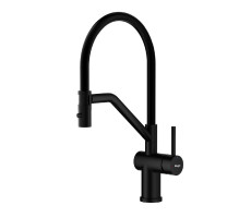 Смеситель Raglo для кухни со съемным гибким изливом, с магнитным фиксатором излива R86.41.06 черный 