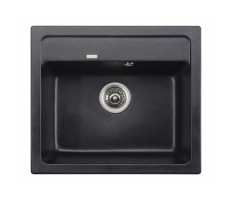 Кухонная мойка KAISER KGM-5750 гранит KGM-5750-BP черный мрамор 