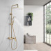 Душевая система Shevanik S4226G, золотой сатин