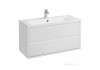 Тумба под раковину Aquaton Римини 100 белый глянец 1A232801RN010 NEW 