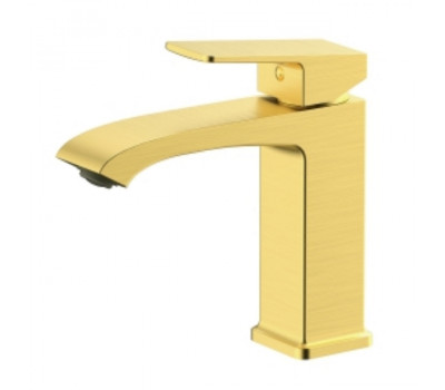 Смеситель для раковины Prohanss P60.10.03, золотой сатин Смеситель для раковины Prohanss P60.10.03, золотой сатин