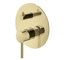 Внешняя часть встраиваемого смесителя для душа на 2-3 выхода Plumberia Selection IXO XO1901OR 