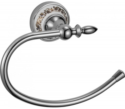 Держатель для полотенец кольцевой Savol 68а S-06860A хром 