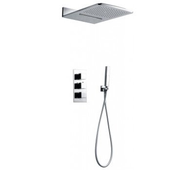 Встраиваемая душевая система с термостатом AltroBagno Cascata 040101 Cr хром Встраиваемая душевая система с термостатом AltroBagno Cascata 040101 Cr хром