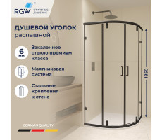 Душевой уголок RGW CL-55B 900x900 72095599-14 Черный 