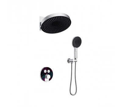 Встроенная душевая система Black & White GH-9401-MC 