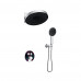 Встроенная душевая система Black & White GH-9401-MC 
